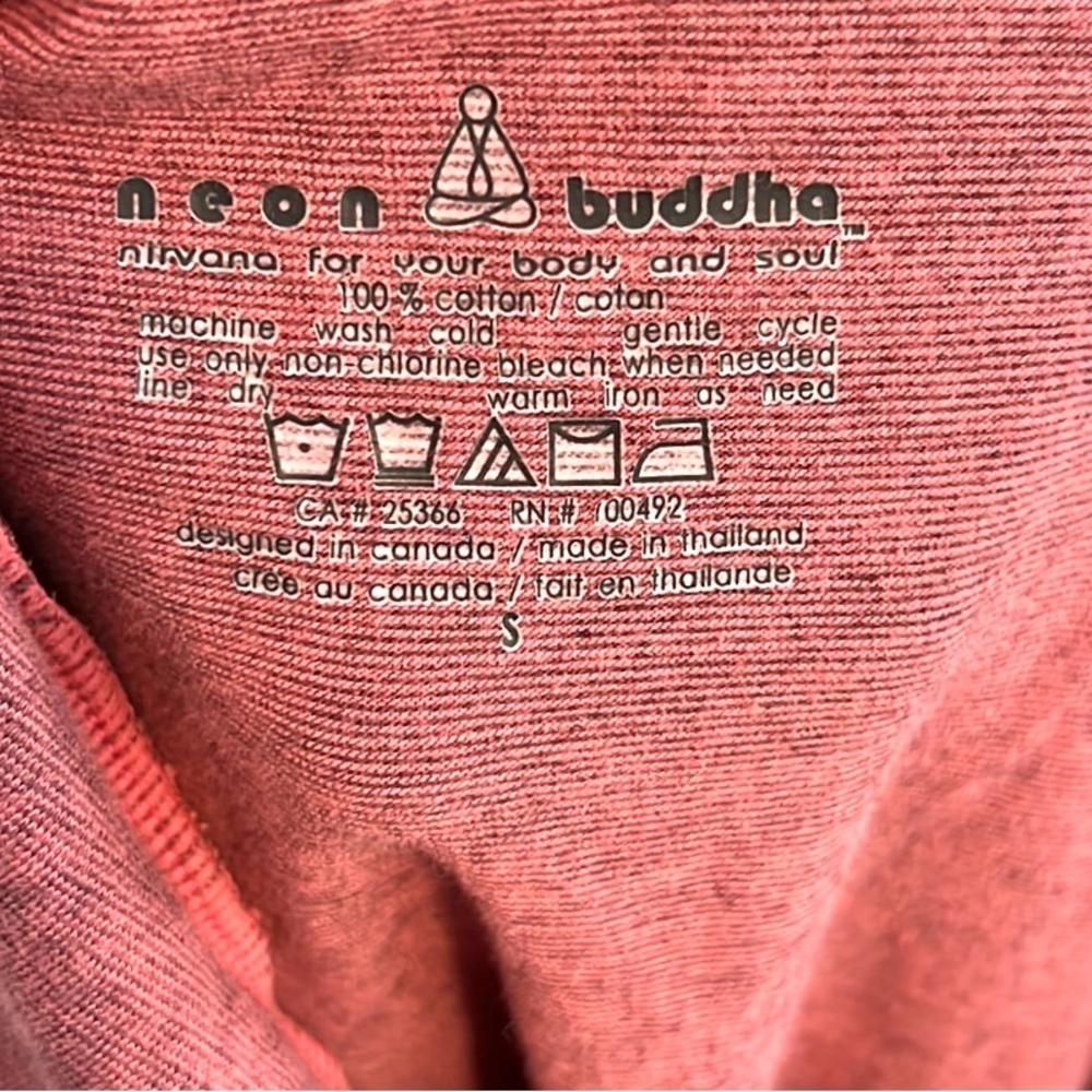 ⭐️Neon Buddha,Canada,Mauve Cowl Neck Sleeveless Casual Tunic Lagenlook,Size S - Picture 5 of 10